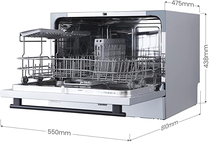 値下げ！comfee‘ 据え置き型食器洗い機 WQP6-3602K W/T